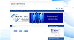 Desktop Screenshot of leisuretravelalliance.com